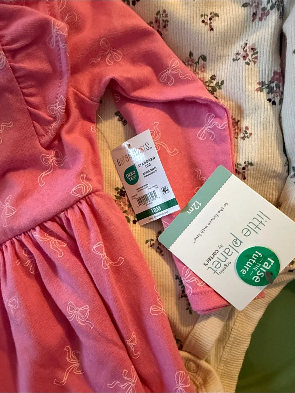 12-18M long sleeve lot Carters etc